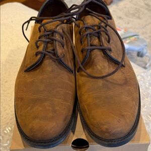 Timberland Men's Brown distressed suede